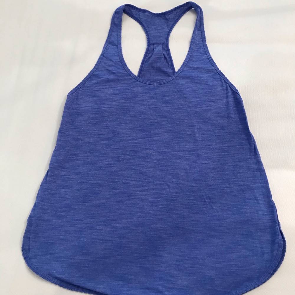 LuluLemon singlet tank blue